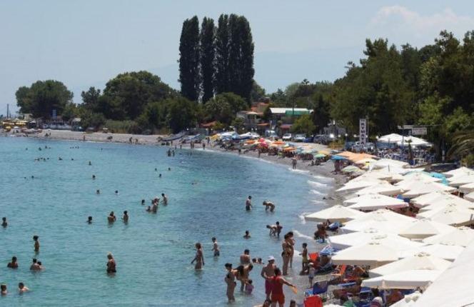Xristina Appartment Plaka Litochorou Bagian luar foto